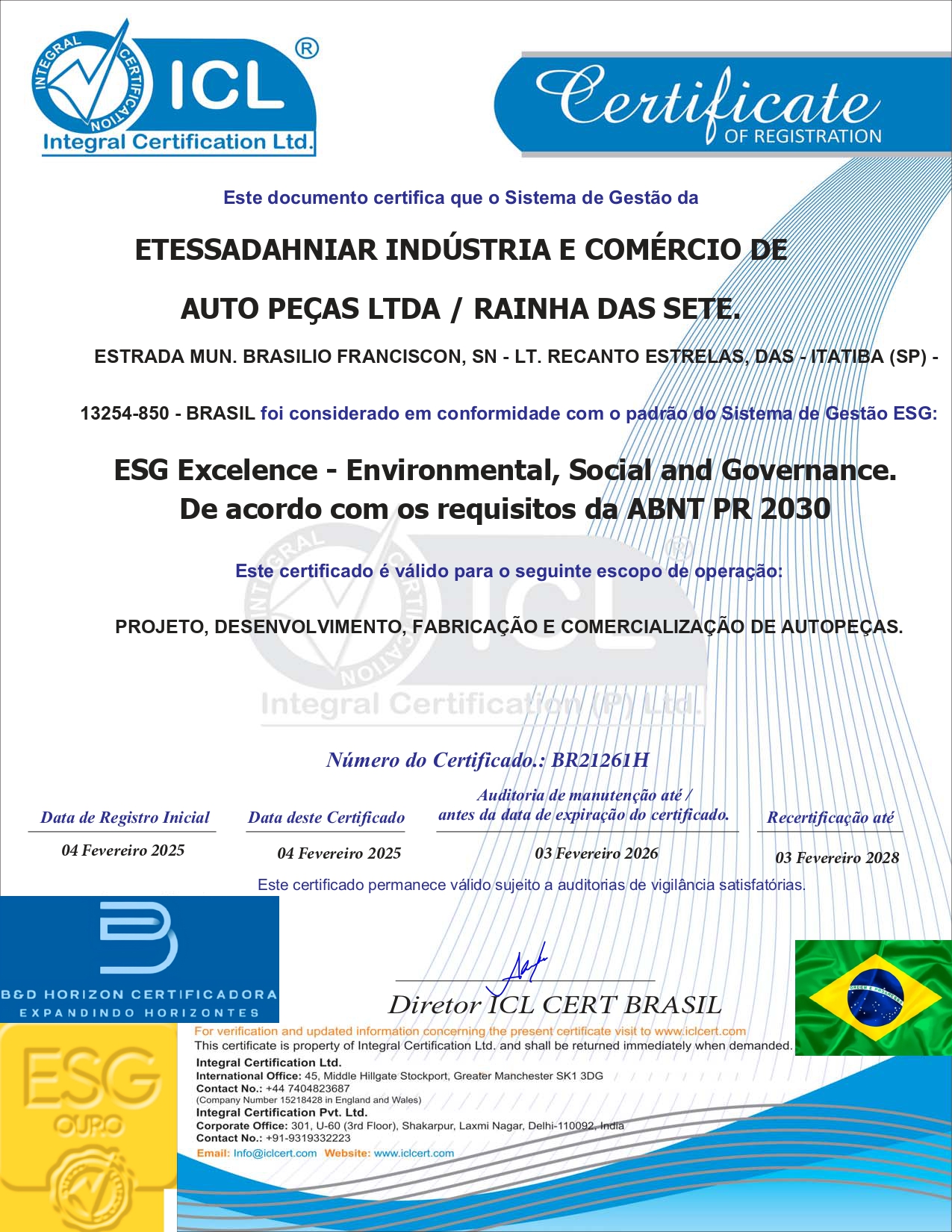 Selo ESG