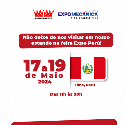 Expo Mecanica y Autopartes - 17/05 a 19/05 - 2024 - Lima - Perú